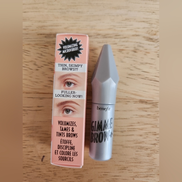 🪷5/$25! BENEFIT Gimme Brow+ Brow-Volumizing Fiber Gel Neutral Light Brn Travel - Picture 4 of 13